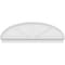 Ekena Millwork Elliptical 3 Spoke Architectural Grade PVC Combination Pediment, 76"W x 25-7/8"H x 2-3/4"P PEDPC076X260ELL03 - alternate 5